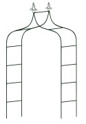 Pergola metalowa iglica ciemno-zielona