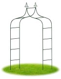 Pergola metalowa iglica ciemno-zielona