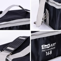 Markery alkoholowe pisaki zestaw 168 sztuk torba na ramię
