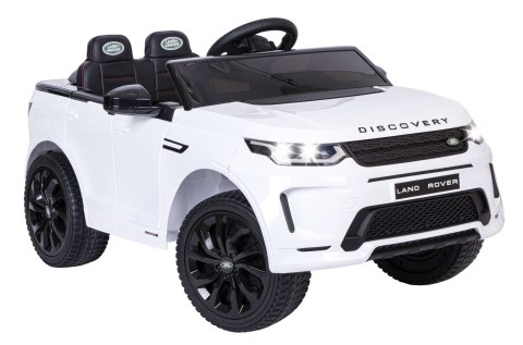 Samochód elektryczny dla dzieci LAND ROVER DISCOVERY biały Samochód elektryczny dla dzieci LAND ROVER DISCOVERY biały