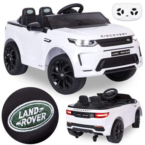 Samochód elektryczny dla dzieci LAND ROVER DISCOVERY biały Samochód elektryczny dla dzieci LAND ROVER DISCOVERY biały