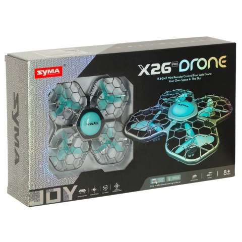 Dron RC Syma X26PRO 2.4GHz Wi-Fi czarny Dron RC Syma X26PRO 2.4GHz Wi-Fi czarny
