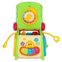 Kostka edukacyjna sorter z pianinkiem krokodyl 4w1 Kostka edukacyjna sorter z pianinkiem krokodyl 4w1