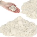 Piasek kinetyczny 1kg w woreczku biały Piasek kinetyczny 1kg w woreczku biały