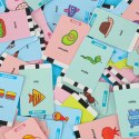 Robot edukacyjny interaktywny nauka rysowania pisania zestaw fiszki mazaki niebieski Robot edukacyjny interaktywny nauka rysowania pisania zestaw fiszki mazaki niebieski