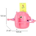Robot edukacyjny interaktywny nauka rysowania pisania zestaw fiszki mazaki różowy Robot edukacyjny interaktywny nauka rysowania pisania zestaw fiszki mazaki różowy