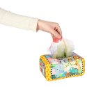 Sorter pudełko z chusteczkami sensoryczne montessori pluszowe cyfry litery Sorter pudełko z chusteczkami sensoryczne montessori pluszowe cyfry litery