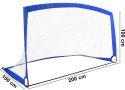 Bramka piłkarska treningowa sportowa do piłki nożnej 200 x 100 cm Bramka piłkarska treningowa sportowa do piłki nożnej 200 x 100 cm