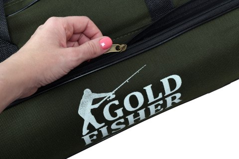 Pokrowiec na wędki 140 cm Gold Fisher 3 komory Pokrowiec na wędki 140 cm Gold Fisher 3 komory