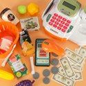 Kasa fiskalna dla dzieci supermarket sklep skaner kalkulator koszyk z akcesoriami 36 el. Kasa fiskalna dla dzieci supermarket sklep skaner kalkulator koszyk z akcesoriami 36 el.