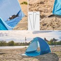 Namiot plażowy parawan samorozkładający na plażę ogród ogrodowy POPUP ochronny UV Namiot plażowy parawan samorozkładający na plażę ogród ogrodowy POPUP ochronny UV