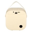 Głośnik do karaoke USB Bluetooth kremowy Głośnik do karaoke USB Bluetooth kremowy
