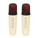 Głośnik do karaoke USB Bluetooth kremowy Głośnik do karaoke USB Bluetooth kremowy
