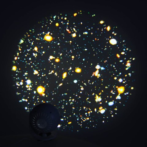 Projektor gwiazd nieba lampka nocna LED USB planetarium planety 12 dysków 360° timer Projektor gwiazd nieba lampka nocna LED USB planetarium planety 12 dysków 360° timer
