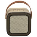 Zestaw do karaoke mikrofon + głośnik przenośny BLUETOOTH USB LED beżowy Zestaw do karaoke mikrofon + głośnik przenośny BLUETOOTH USB LED beżowy