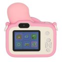 Aparat cyfrowy fotograficzny dla dzieci kamera zabawka + karta 32GB różowy syrenka Aparat cyfrowy fotograficzny dla dzieci kamera zabawka + karta 32GB różowy syrenka