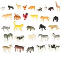 Figurki zwierząt zwierzęta zoo safari farma akcesoria skrzynka 59 el. Figurki zwierząt zwierzęta zoo safari farma akcesoria skrzynka 59 el.