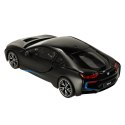 Samochód zdalnie sterowany Rastar 71010 BMW i8 1:14 otwierane drzwi czarny Samochód zdalnie sterowany Rastar 71010 BMW i8 1:14 otwierane drzwi czarny