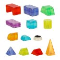 Klocki magnetyczne konstrukcyjne świecące elementy figury 3D 134 el. Klocki magnetyczne konstrukcyjne świecące elementy figury 3D 134 el.