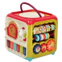 Kostka edukacyjna interaktywna pianinko robaczki 6w1 Bibi-inn Kostka edukacyjna interaktywna pianinko robaczki 6w1 Bibi-inn