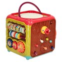 Kostka edukacyjna interaktywna pianinko robaczki 6w1 Bibi-inn Kostka edukacyjna interaktywna pianinko robaczki 6w1 Bibi-inn