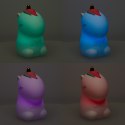 Lampka nocna dla dzieci silikonowa dotykowa miękka LED biała RGB jednorożec Lampka nocna dla dzieci silikonowa dotykowa miękka LED biała RGB jednorożec