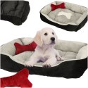 Legowisko dla psa kota kanapa sofa posłanie kojec poduszka miękkie 60 x 45cm szare Legowisko dla psa kota kanapa sofa posłanie kojec poduszka miękkie 60 x 45cm szare