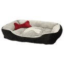 Legowisko dla psa kota kanapa sofa posłanie kojec poduszka miękkie 60 x 45cm szare Legowisko dla psa kota kanapa sofa posłanie kojec poduszka miękkie 60 x 45cm szare