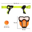 Pistolet na kulki piankowe zestaw + maska ochronna 2 szt. Pistolet na kulki piankowe zestaw + maska ochronna 2 szt.