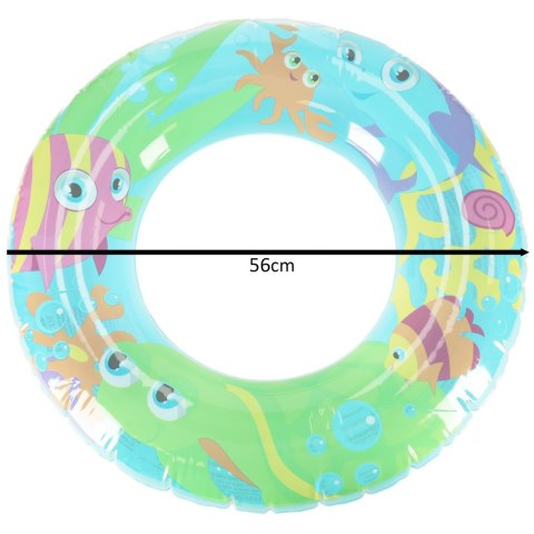 Kółko do pływania koło dmuchane BESTWAY 36013 rybki 56cm Kółko do pływania koło dmuchane BESTWAY 36013 rybki 56cm