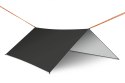 Plandeka tarp płachta biwakowa namiot na hamak osłona przeciwdeszczowa 300cm czarny Plandeka tarp płachta biwakowa namiot na hamak osłona przeciwdeszczowa 300cm czarny