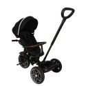 Rowerek trójkołowy TRIKE FIX Elite 2w1 rower spacerówka 6w1 czarny Rowerek trójkołowy TRIKE FIX Elite 2w1 rower spacerówka 6w1 czarny
