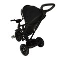 Rowerek trójkołowy TRIKE FIX Elite 2w1 rower spacerówka 6w1 czarny Rowerek trójkołowy TRIKE FIX Elite 2w1 rower spacerówka 6w1 czarny