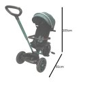Rowerek trójkołowy TRIKE FIX Elite 2w1 rower spacerówka 6w1 zielony Rowerek trójkołowy TRIKE FIX Elite 2w1 rower spacerówka 6w1 zielony