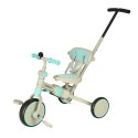 Rowerek trójkołowy TRIKE FIX V4 rower spacerówka rowerek biegowy 6w1 szary niebieski Rowerek trójkołowy TRIKE FIX V4 rower spacerówka rowerek biegowy 6w1 szary niebieski