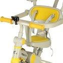 Rowerek trójkołowy TRIKE FIX V4 rower spacerówka rowerek biegowy 6w1 szary żółty Rowerek trójkołowy TRIKE FIX V4 rower spacerówka rowerek biegowy 6w1 szary żółty