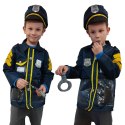 Kostium strój karnawałowy przebranie policjant kajdanki czapka zestaw 3-8 lat Kostium strój karnawałowy przebranie policjant kajdanki czapka zestaw 3-8 lat