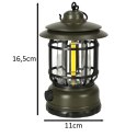 Lampa ogrodowa kempingowa na biwak z uchwytem piknik akumulatorowa USB Lampa ogrodowa kempingowa na biwak z uchwytem piknik akumulatorowa USB