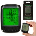 Licznik rowerowy RALLEX wodoodporny przewodowy prędkościomierz podświetlany 25w1 LCD Licznik rowerowy RALLEX wodoodporny przewodowy prędkościomierz podświetlany 25w1 LCD