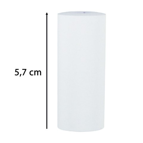 Rolki termiczne papier do drukarki apartu 5,7cm x 4,5m 5 sztuk Rolki termiczne papier do drukarki apartu 5,7cm x 4,5m 5 sztuk