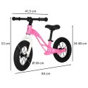 Rowerek biegowy Trike Fix Active X2 rower lekki 3,7 kg pompowane koła różowy Rowerek biegowy Trike Fix Active X2 rower lekki 3,7 kg pompowane koła różowy
