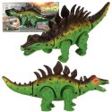 Dinozaur Stegozaur zabawka interaktywna na baterie chodzi świeci ryczy Dinozaur Stegozaur zabawka interaktywna na baterie chodzi świeci ryczy