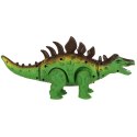 Dinozaur Stegozaur zabawka interaktywna na baterie chodzi świeci ryczy Dinozaur Stegozaur zabawka interaktywna na baterie chodzi świeci ryczy