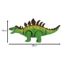 Dinozaur Stegozaur zabawka interaktywna na baterie chodzi świeci ryczy Dinozaur Stegozaur zabawka interaktywna na baterie chodzi świeci ryczy