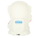 Lampka nocna dla dzieci silikonowa dotykowa miękka 8 LED USB RGB biała astronauta Lampka nocna dla dzieci silikonowa dotykowa miękka 8 LED USB RGB biała astronauta