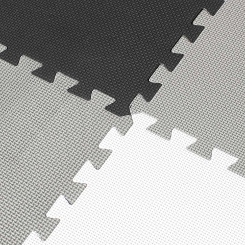 Mata edukacyjna piankowa puzzle szara 180 x 180 cm 9 elementów Mata edukacyjna piankowa puzzle szara 180 x 180 cm 9 elementów