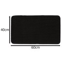 Mata pod kuwetę dla kota wodoodporna dwuwarstwowa 40x60cm XXL Mata pod kuwetę dla kota wodoodporna dwuwarstwowa 40x60cm XXL