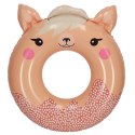 INTEX 59266 Kółko do pływania koło dmuchane ponton plażowy lama max 40kg 76 cm INTEX 59266 Kółko do pływania koło dmuchane ponton plażowy lama max 40kg 76 cm