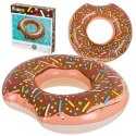 Kółko do pływania koło dmuchane BESTWAY 36188 donut brązowe 107cm Kółko do pływania koło dmuchane BESTWAY 36188 donut brązowe 107cm