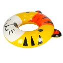 Kółko do pływania koło dmuchane kółko plażowe tygrysek 80cm max 60kg Kółko do pływania koło dmuchane kółko plażowe tygrysek 80cm max 60kg
